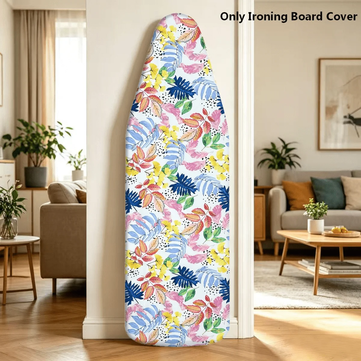 Large Non-Slip Thick Ironing Board Cover, Colorful and Protective