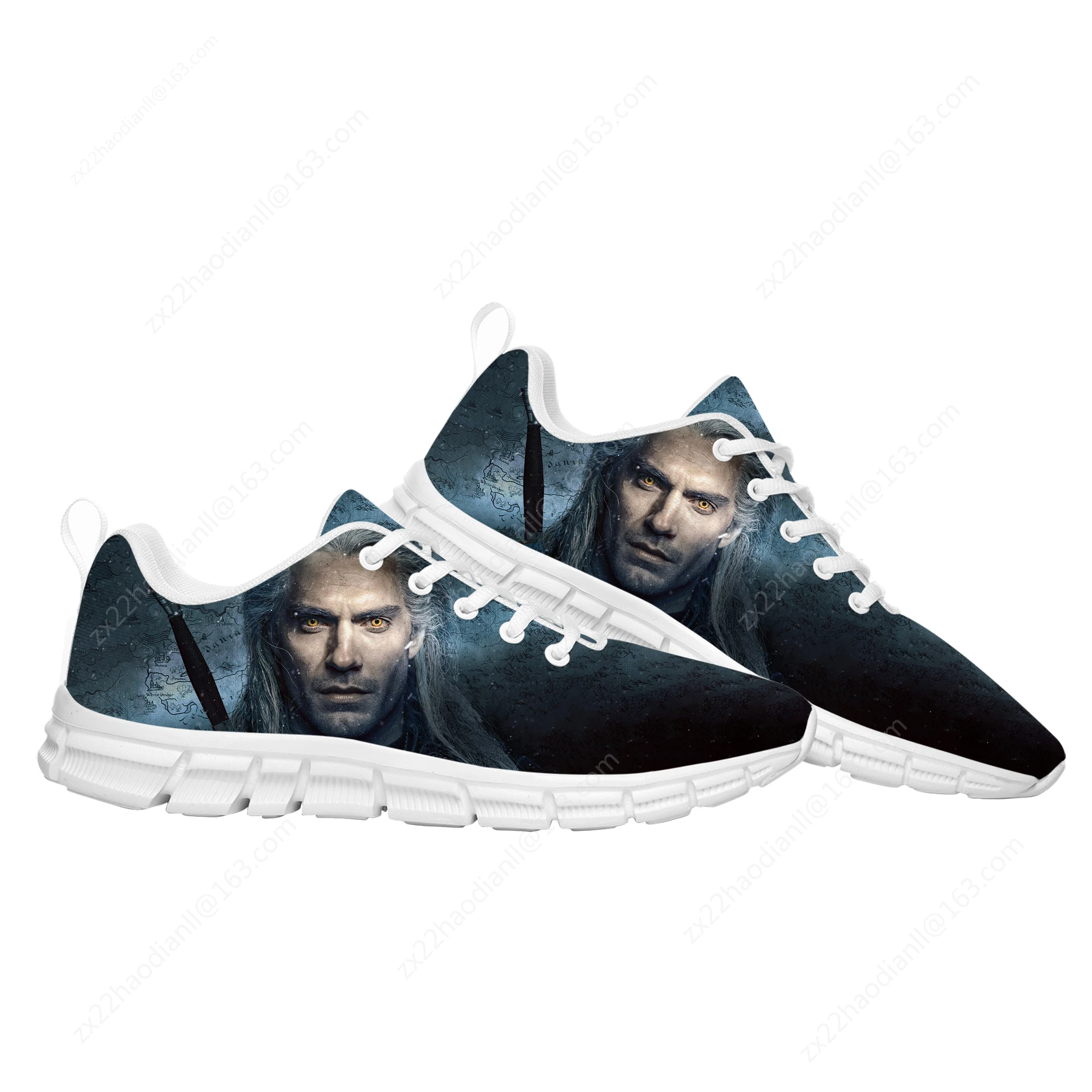 The-Witcher Sports Shoes Mens Womens Teenager Kids Children Sneakers High Quality Symbol Wolf Casual Sneaker Couple Custom Shoes