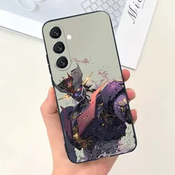 Mazinger Z Robot Themed Soft Black Phone Case - Samsung a30 a20 (Z1)