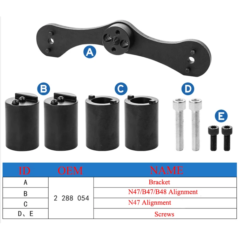 Balance Shaft Alignment Tool Engine Locking Timing Kit for BMW B47 B48 N47 X1 X3 X4 X5 Mini