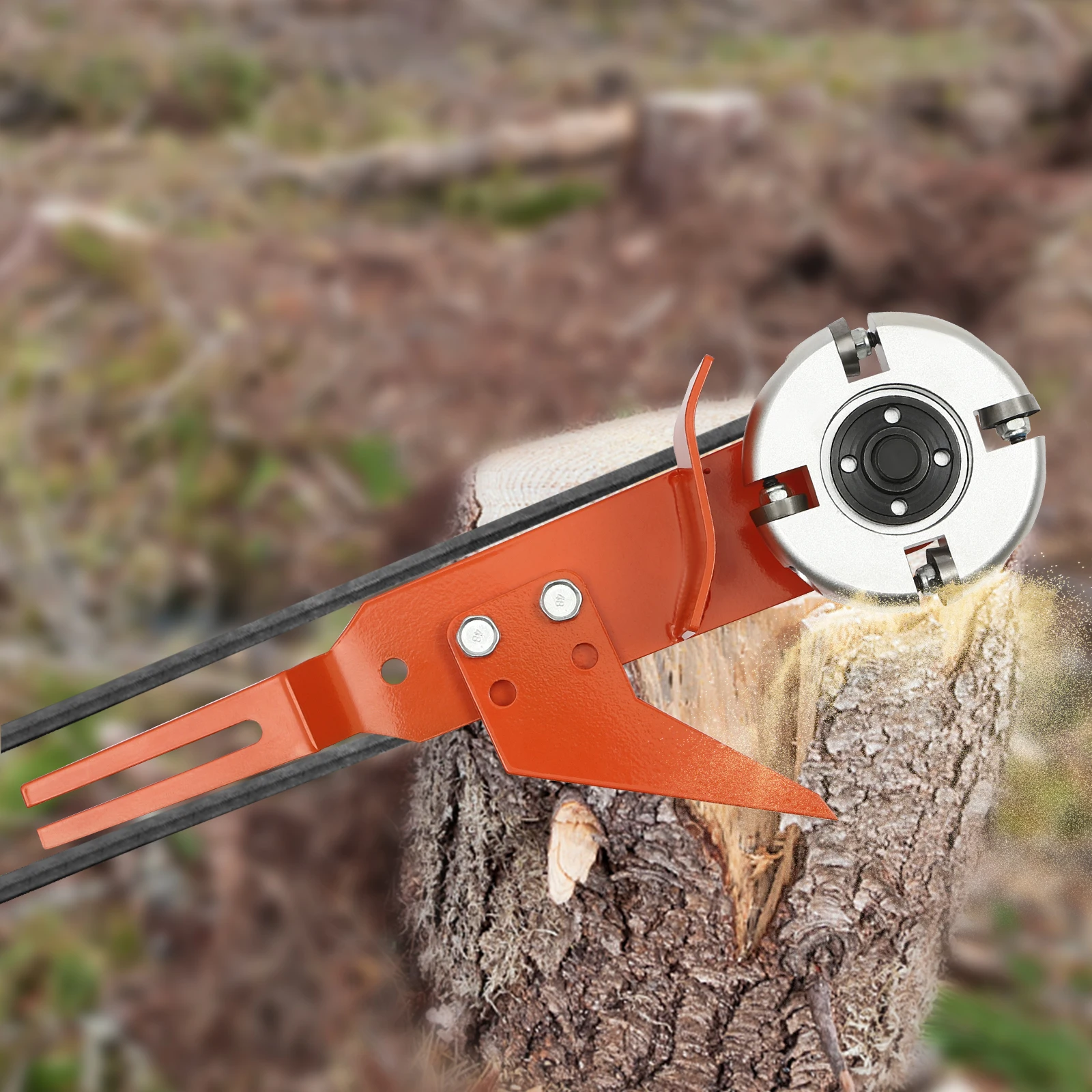 Kettensäge Schnitzmühle Aufsatz & Holzschäler - Passt zu Stihl MS170-MS250/Husqvarna 137-235E – Detail 3