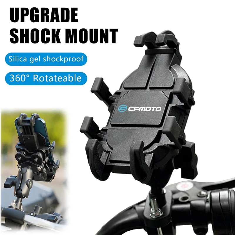 Universal Motorcycle Mobile Phone Holder and GPS Bracket Accessory