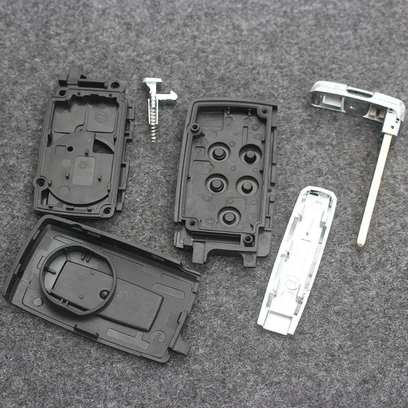 Ontto Autoschlüssel Hülle Für Land Rover & Jaguar - Leder Case Für Discovery, Range Rover, E-Pace