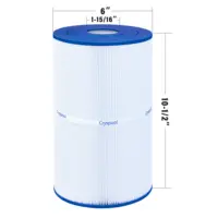 Cryspool Spa Filter Compatible with PWK30, C-6430, Watkins 31489, FC-3915, P/N0969601, 71825, 73178, 73250, 30 sq.ft. 3 Pack 2