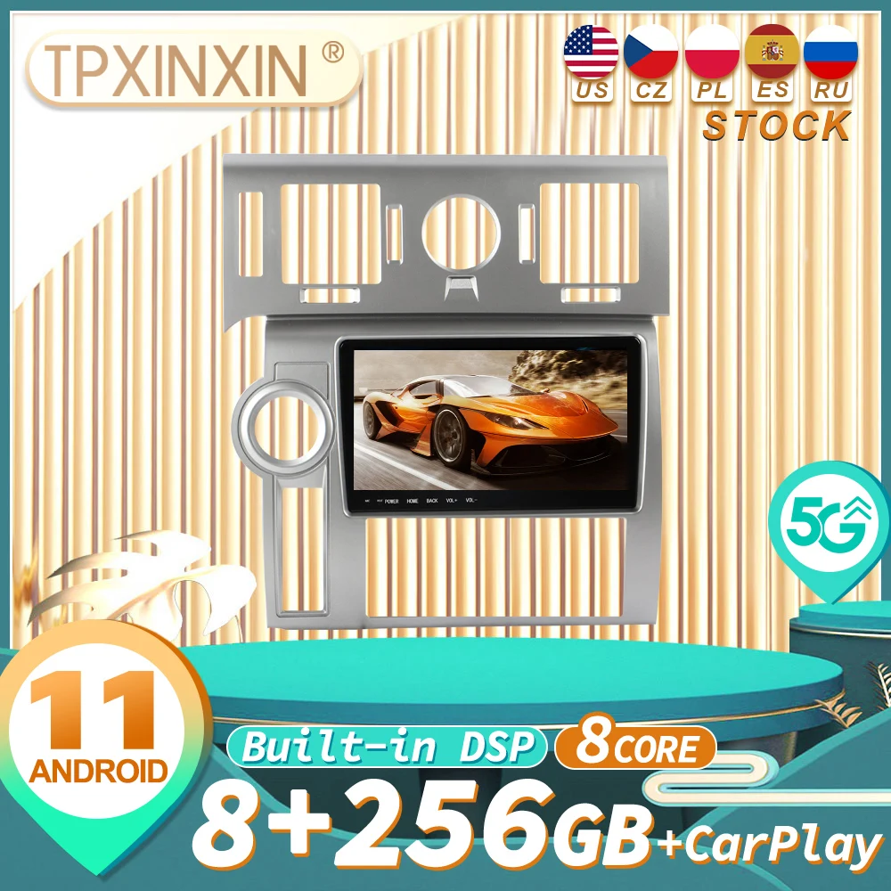 

for Hummer H2 2008 audio 2 din android receiver tesla style auto multimedia DVD player GPS