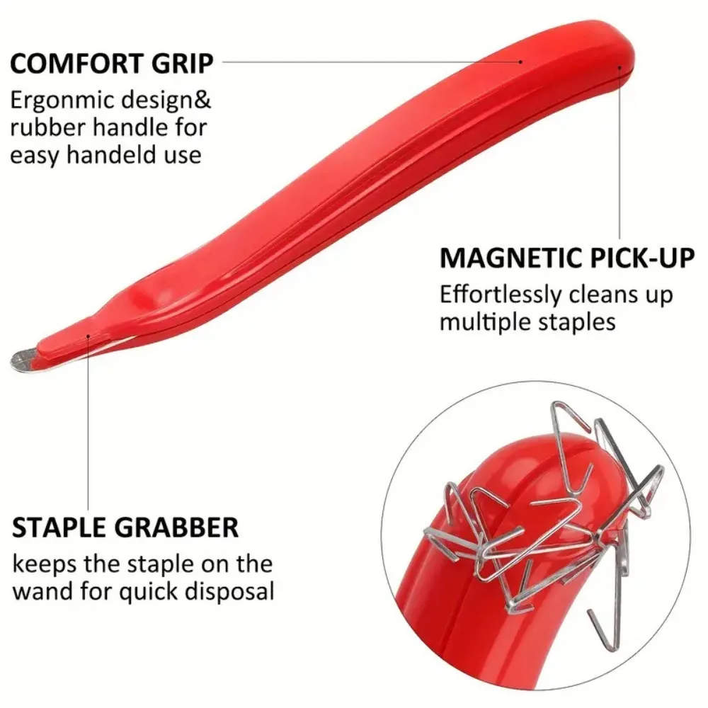 1 pc Professional Magnetic Staple Remover Puller Staple Puller Tool Remover