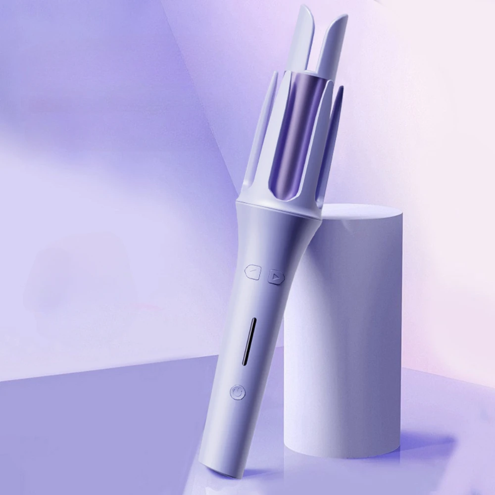 مكواة تجعيد الشعر الدوارة