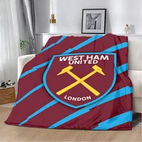 Hams Uniteds F.C Printed Blanket Picnic Blankets Warm Blanket Soft and Comfortable W-Wests Blanket Home Travel Birthday 2