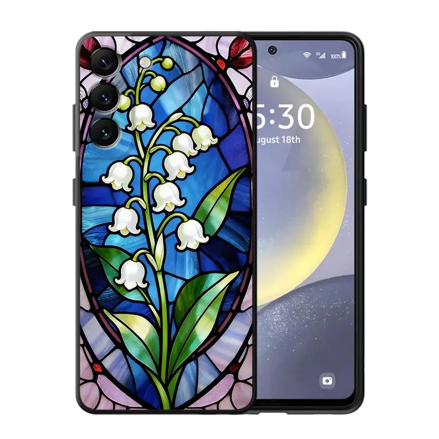 Colorful Window Flowers Phone Case Cover