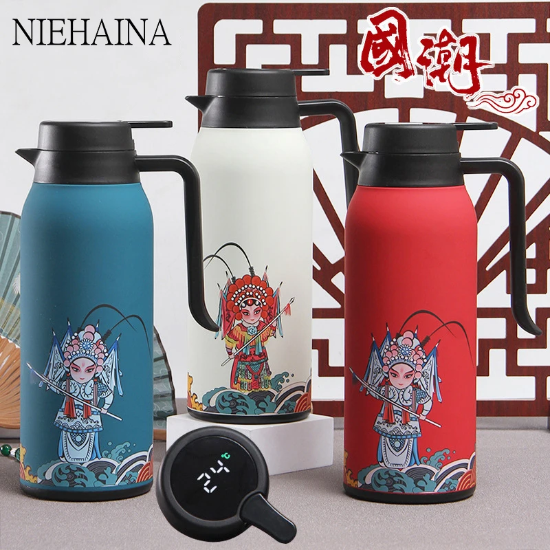 Stainless Steel Temperature Thermos Stainless Steel Kettle Chinese