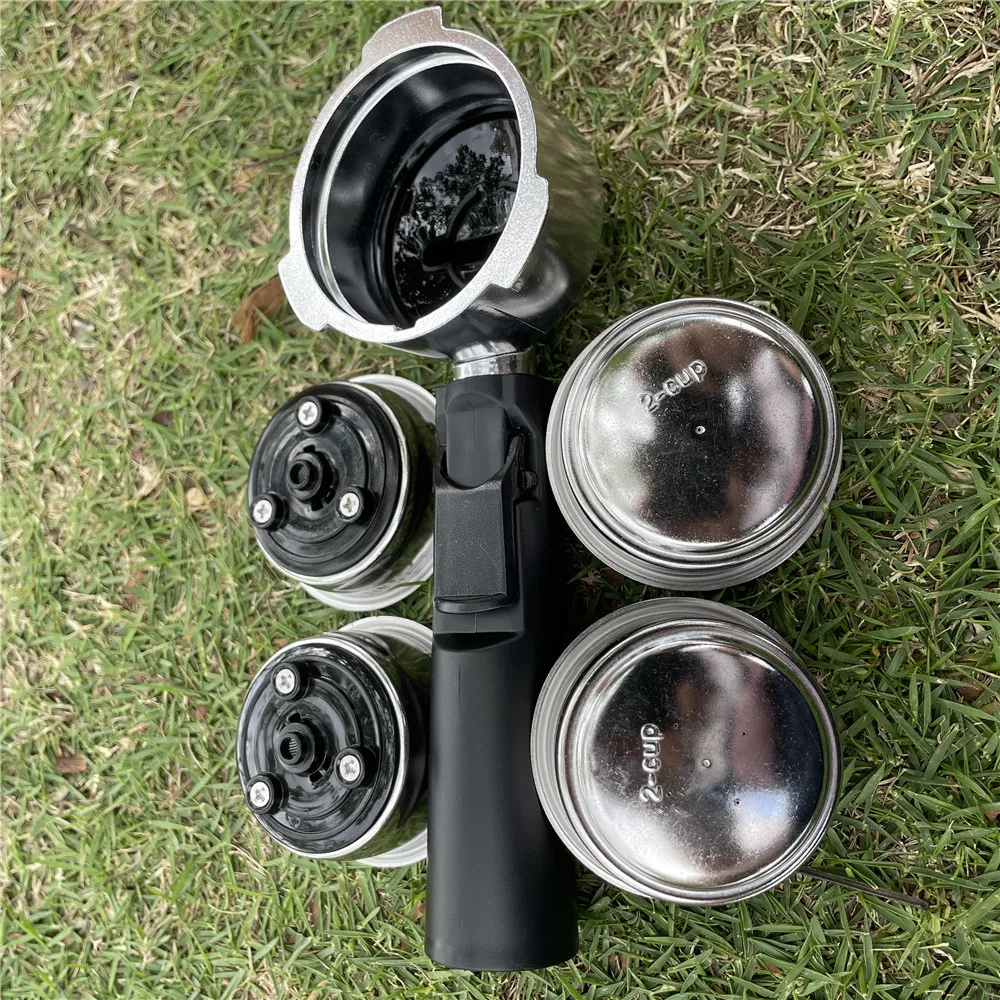 EspressoCoffeeTools51mmBottomAluminumAlloyCoffeePortafilterFor