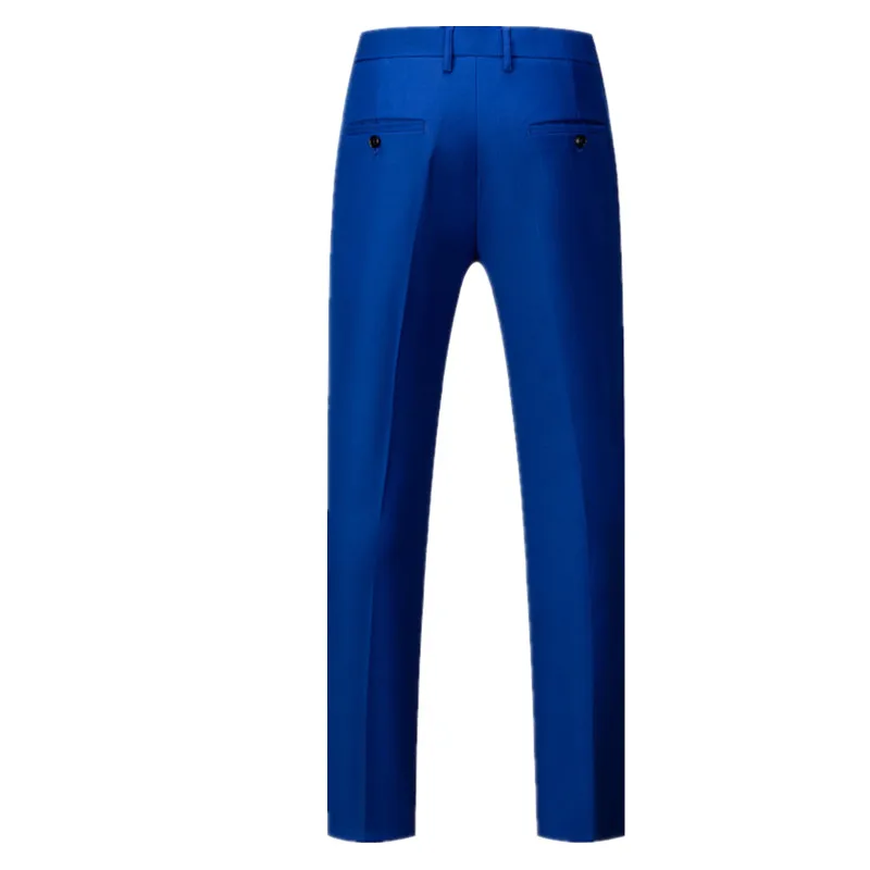 Large Size 6XL Solid Color Formal Suit Pants Men Business Office Wedding Party Dress Trousers