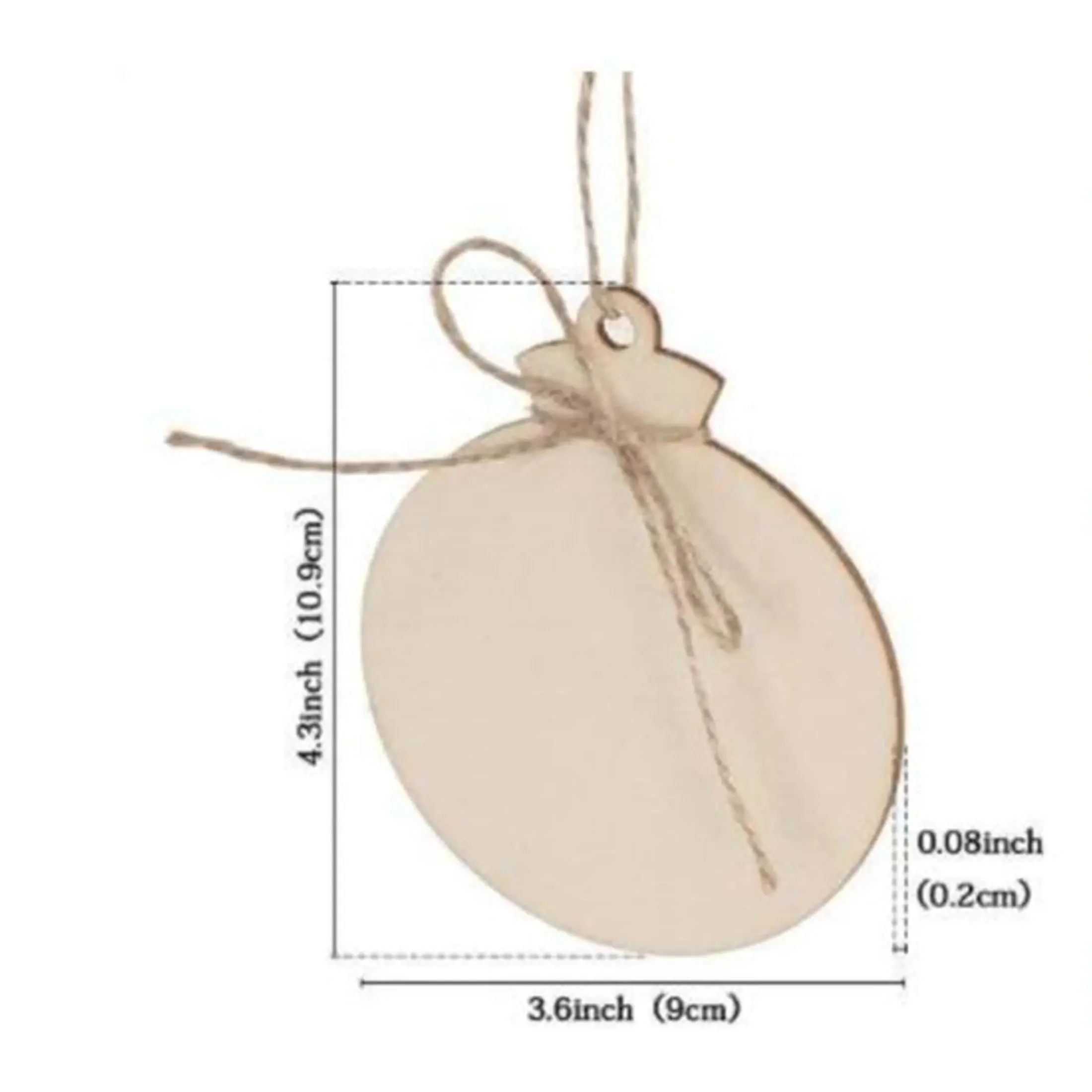 10pcs-Christmas Table Decorations Signs Christmas Tree Wooden Table Decorations Signs for Holidays Christmas Dinner Party Coffee