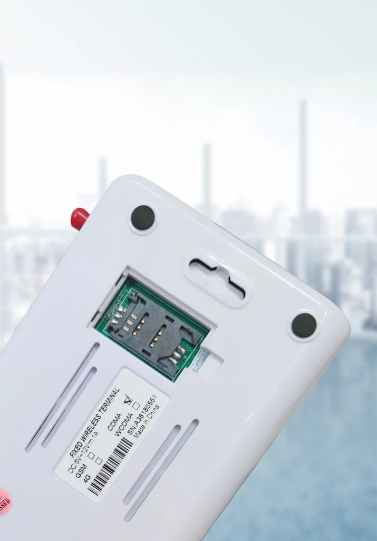4G VoLTE 고정 무선 단말기 LTE FWT, RJ11 포트를 통해 PBX 확장 가능, 선명한 음성, 4G 무선 게이트웨이, SIM C 지원