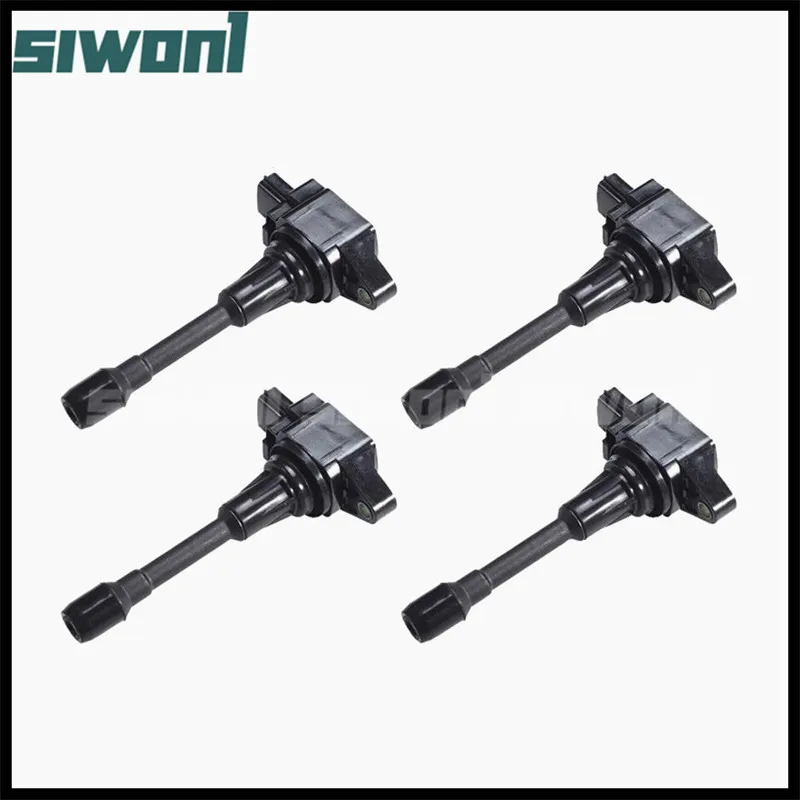

1/4PCS Ignition Coil For Infiniti FX50 M56 Rogue Sentra Versa Nissa-n Altima 22448-JA00C 22448-ED000 22448-JA00A 22448JA00C