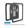 Dog Screen Door Lockable Pet Screen Door, Magnetic Self-Closing Screen Door with Locking Function, Sturdy Screen Door for Dogs 3