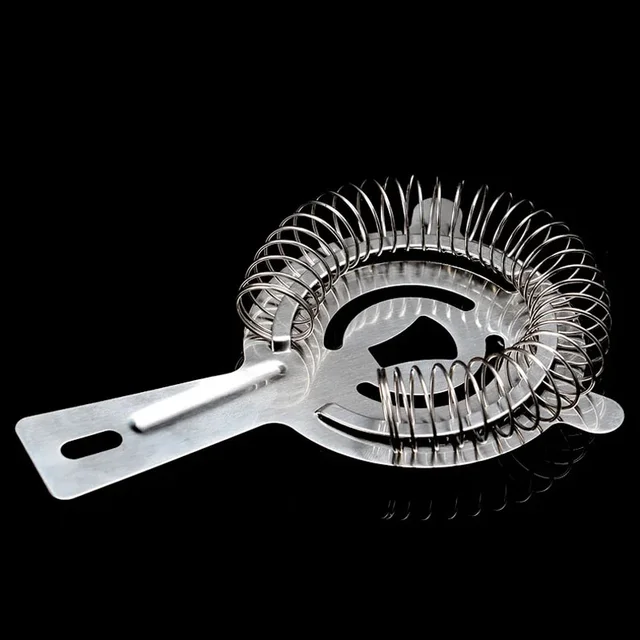 Colino Da Cocktail In Acciaio Inox - Con Molla Rimovibile, Per Baristi, Facile Da Pulire - Foto 7