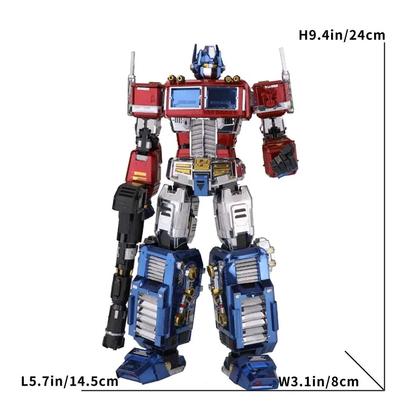 Metal Assembly Model DIY Robot 3D Stereo Puzzle Kit High Collection Difficulty 5