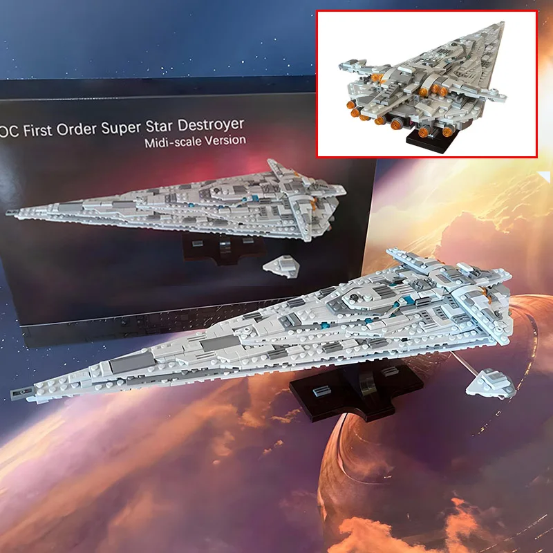 MOC Midi-Scale Modell des ersten ordre Super Star Zerstörers