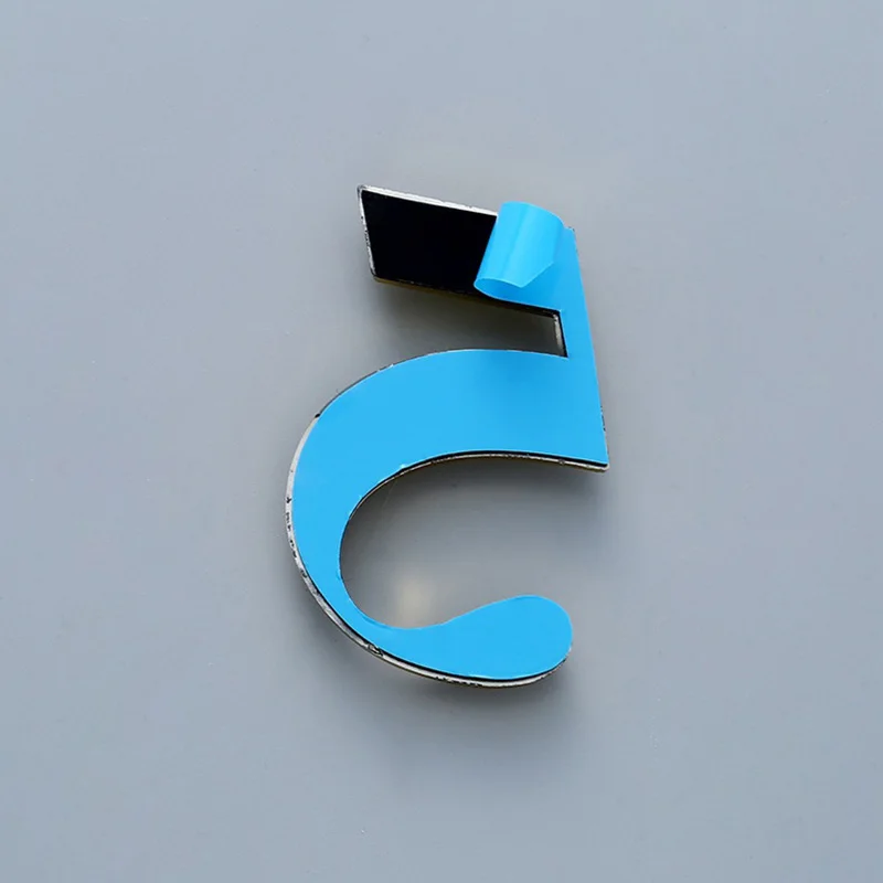 3D Gold Number 0 to 9 Self Adhesive Door Sign 1pc ABS Resin Apartment Hotel Office Door Address Street Sticker Plate Label house number signs door signs house numbers number plate