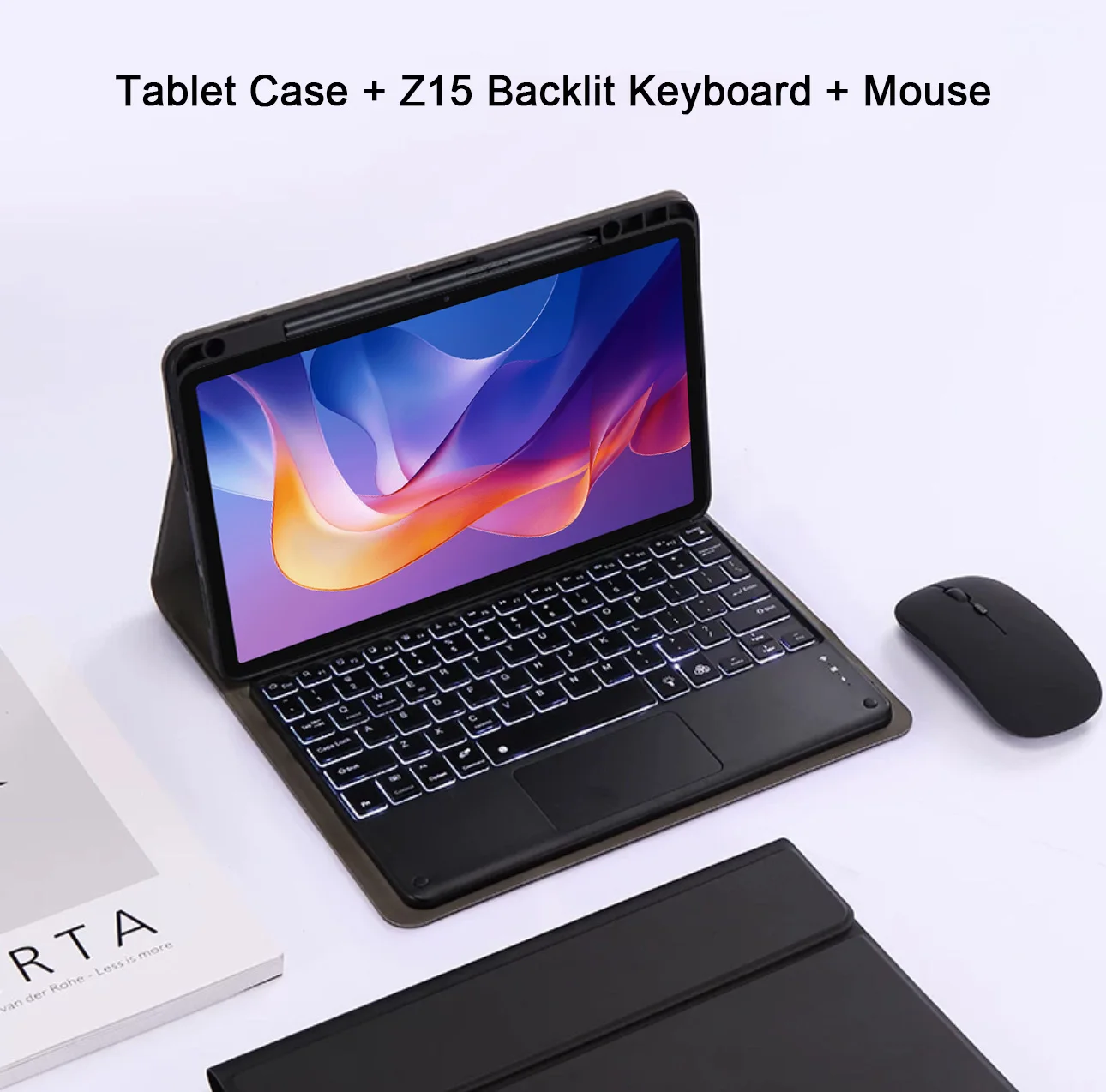 Premium Keyboard Case with Pencil Slot