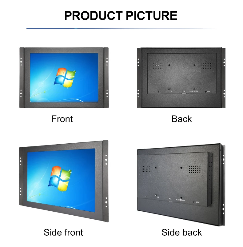 Zhixianda     ġ  LCD ÷ HDMI VGA USB ̽ 10.4 ġ 1024x768