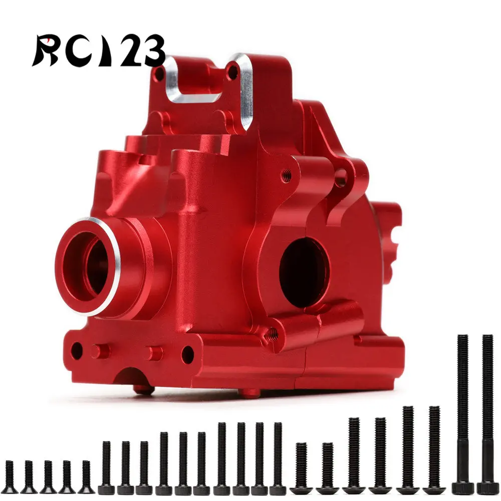 

1/8 Aluminum #9529 Front/Rear Bulkhead Differential Gearbox Case for Traxxas 4WD SLEDGE 95076-4 Off-Load Truck Accessories