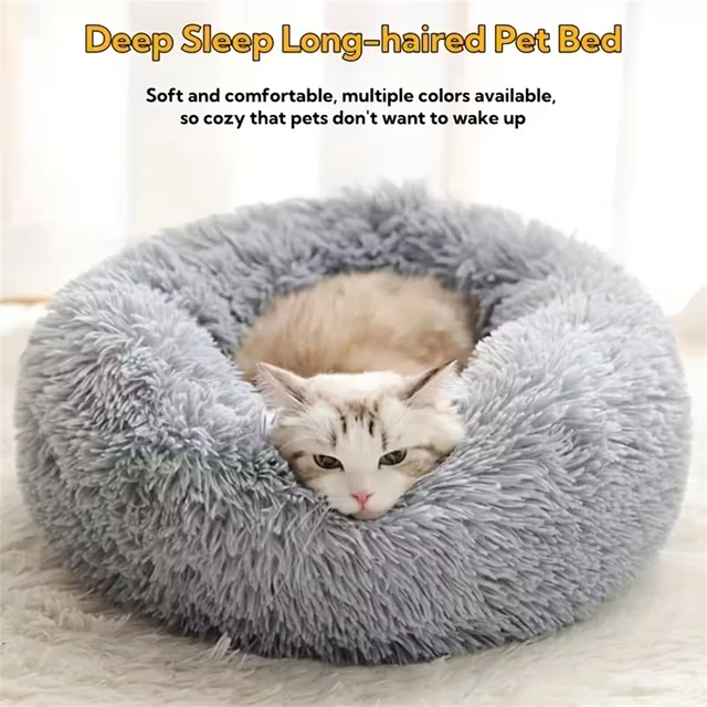 Cozy Faux Fur Pet Bed