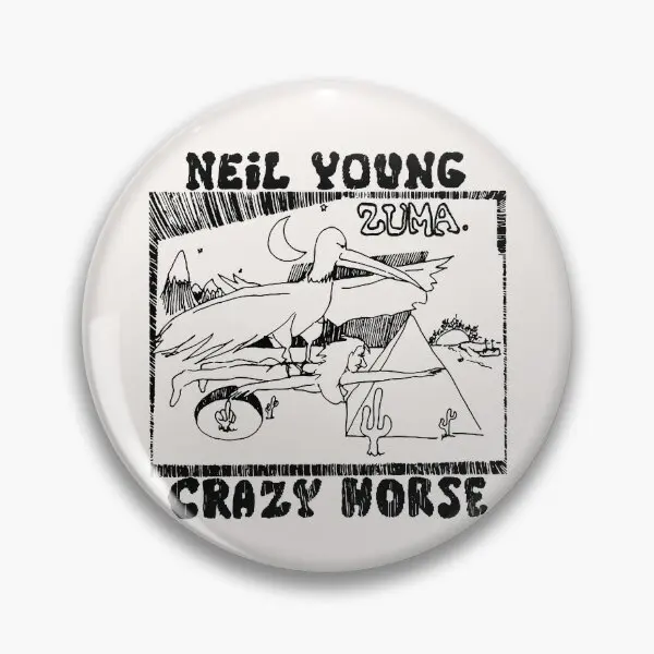 Doodles 70S Zuma Horse Art Young Classi Soft Button Pin Collar Metal Badge Lover Funny Creative Fashion Cartoon Spilla