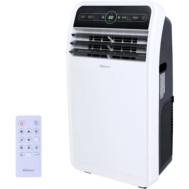 12,000 BTU Portable Air Conditioner, Portable AC Unit with Built-in Cool, Dehumidifier&Fan Modes for Room up to 400 sq.ft 2