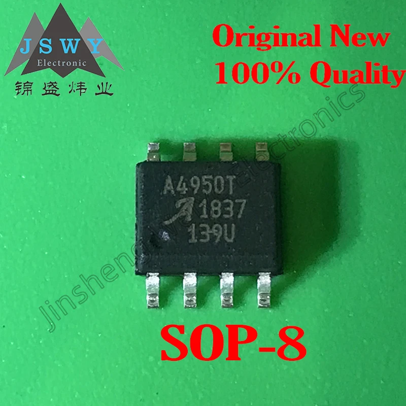 

A4950ELJTR-T A4950 A4953ELJTR-T A4953 SMD package SOP-8 motor driver chip IC 100% genuine 10PCS free shipping electronics