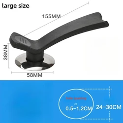 Universal Cookware Lid Handle - Ergonomic Kitchen Accessory Replacement Grip (1pcs WWW)