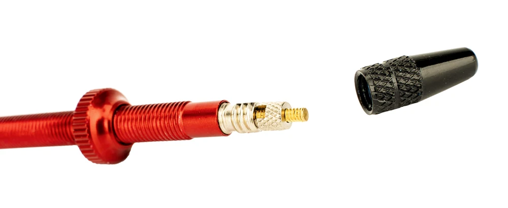 Description Picture 4 of itemVIARON 2PCS Bicycle Tubeless Tire Valve  FV Brass Alloy Core Optional color Stem 40/60mm length Cap & Tool