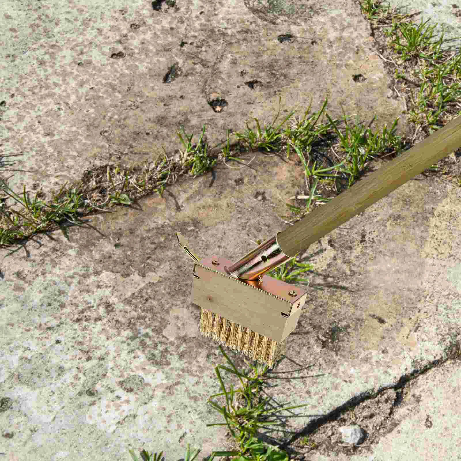 High Quality Weeding Brush for Efficient Weed Removal Durable Steel Wire Brush Tool for Garden and Patio Maintenance 4