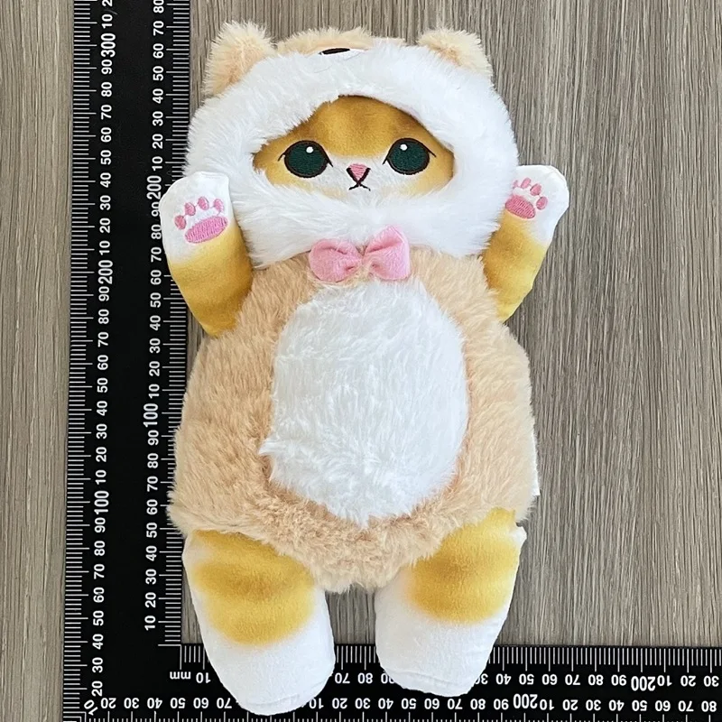 Mofusand Cosplay rekin kot pluszowa zabawka lalka rekin lalka kot Panda kot 25cm Kawaii pluszaki