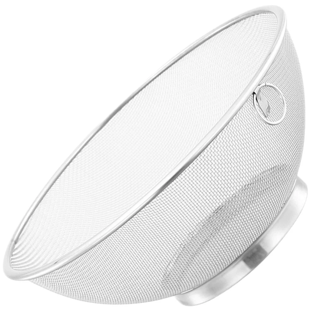 

Stainless Steel Rice Basket Metal Multifunctional Strainer Mesh Cereal Fruit Fine Design Vegetable Drain Washing Laundry