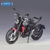 WELLY 1:12 2021 Triumph Trident 660 Alloy Racing Motorcycle Model Diecast Metal Street Motorcycle Model Simulation Kids Toy Gift 3