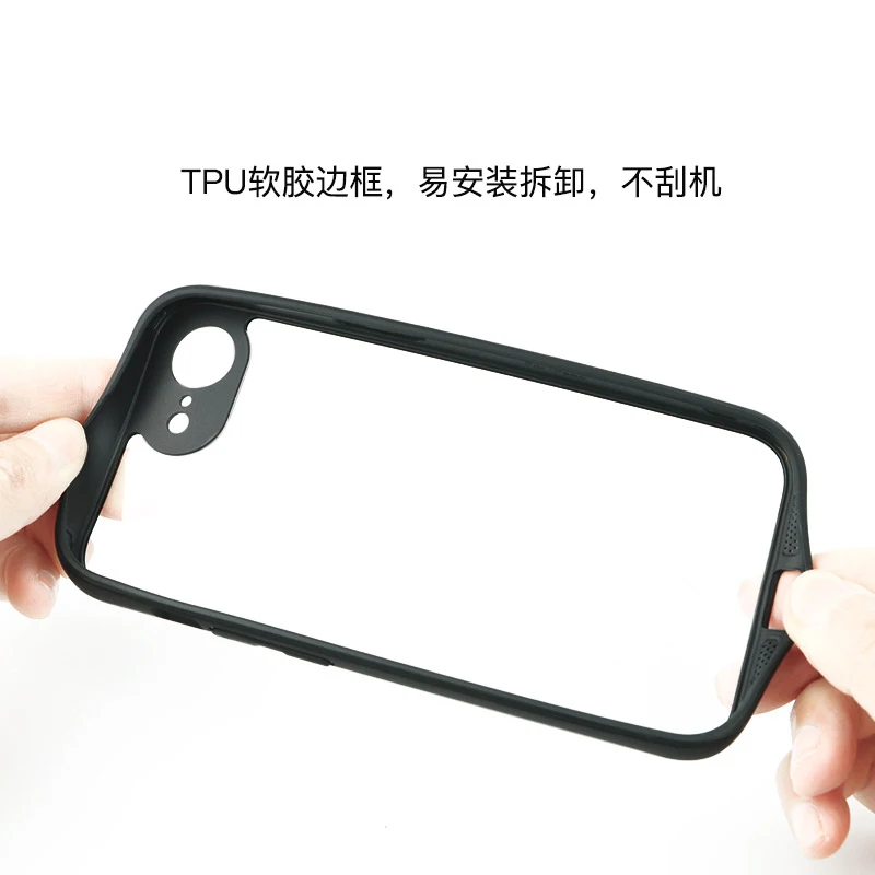 Luxury Clear Shockproof Phone Case - Premium PC + TPU Protective Back Cover