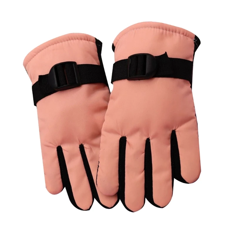 Kids Gloves Waterproof Windproof Outdoor Thermal Gloves Children Winter Mittens