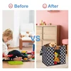 3pcs Quilt Storage Bags With Zipper Foldable Clothes Storage Organizer Dustproof Water Proof Large Capacity Home Closet Organize 2