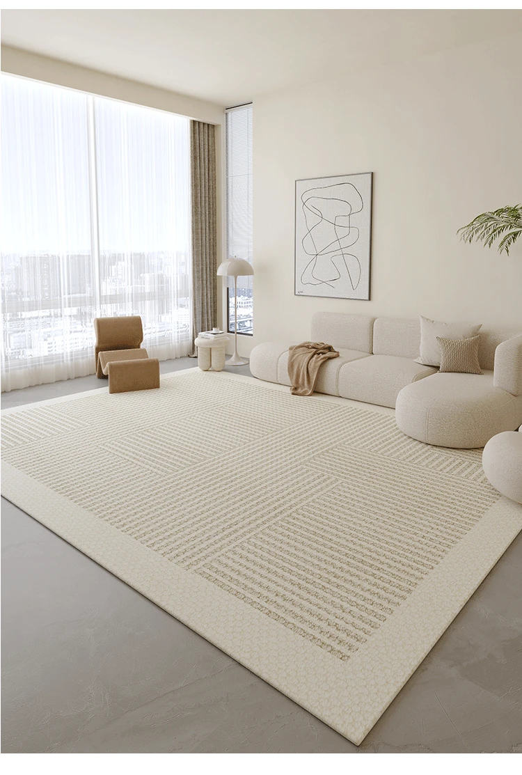 

A715 Waterproof and anti fouling French style carpet, living room, bedroom, cream style sofa blanket, bedside blanket