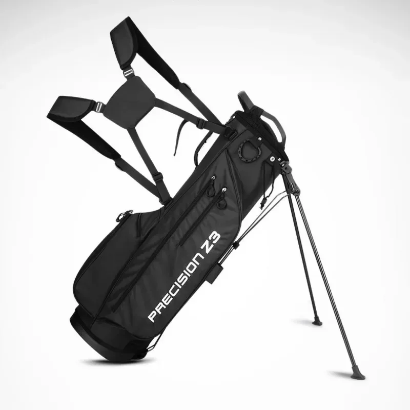 PGM Portable Golf Stand Bag with Braces Men Women Bracket Stand Support Lightweight Golf Bagpack Adult Golf Club Bag QB074