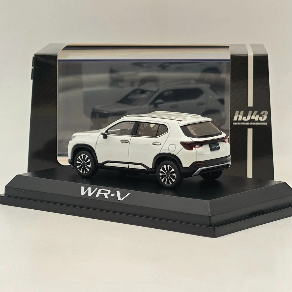 ホンダ　WR-V ミニカー　1/43 模型　WRV ホワイト系 Amazon | HJ43 1/43 ホンダ WR-V プラチナホワイト・パール 完成