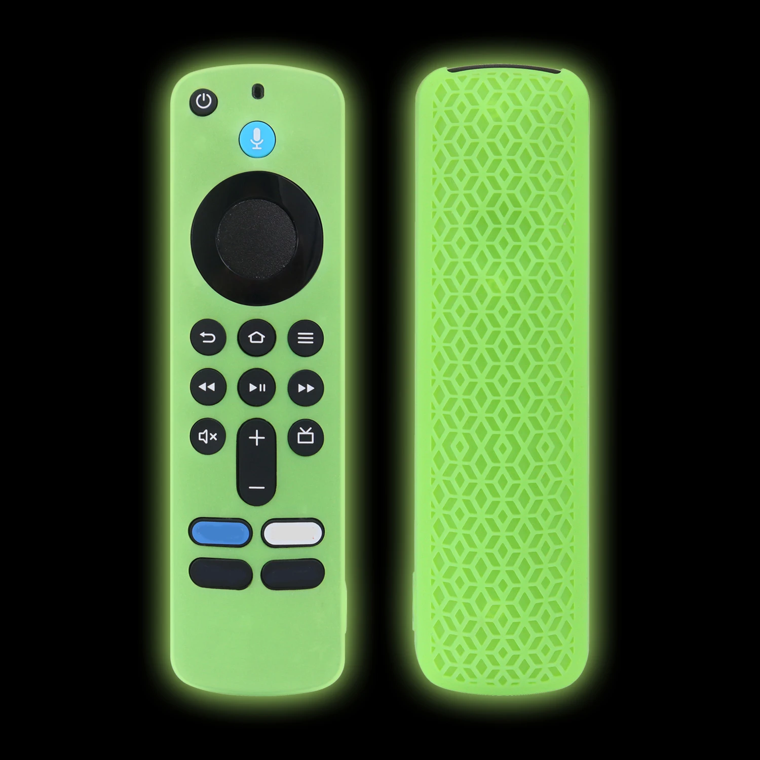 Soft Silicone Case for Fire TV Stick 4K (2nd Gen) Remotes NonSlip Texture Shell