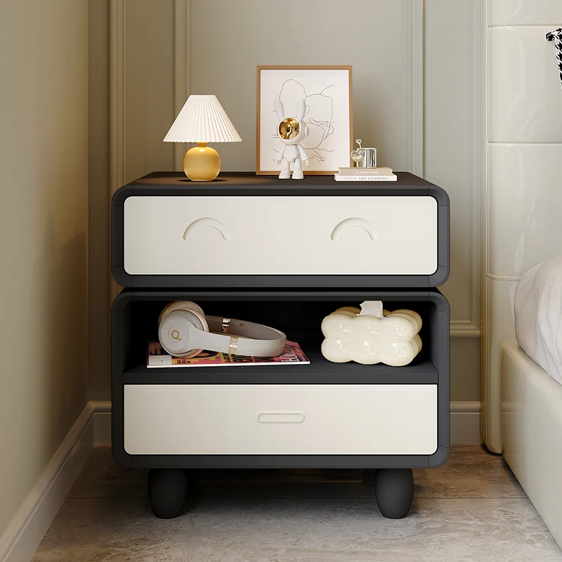 

Square Nightstand Designe Modular Lateral Luxury Side Table Coffee Living Room Closets Table De Nuit Chevet Nordic Furniture