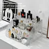 Acrylic Cosmetic Storage Rack Perfume Display Stand Transparent Desktop Organizer For Makeup Eyeshadow Nail Polish 1