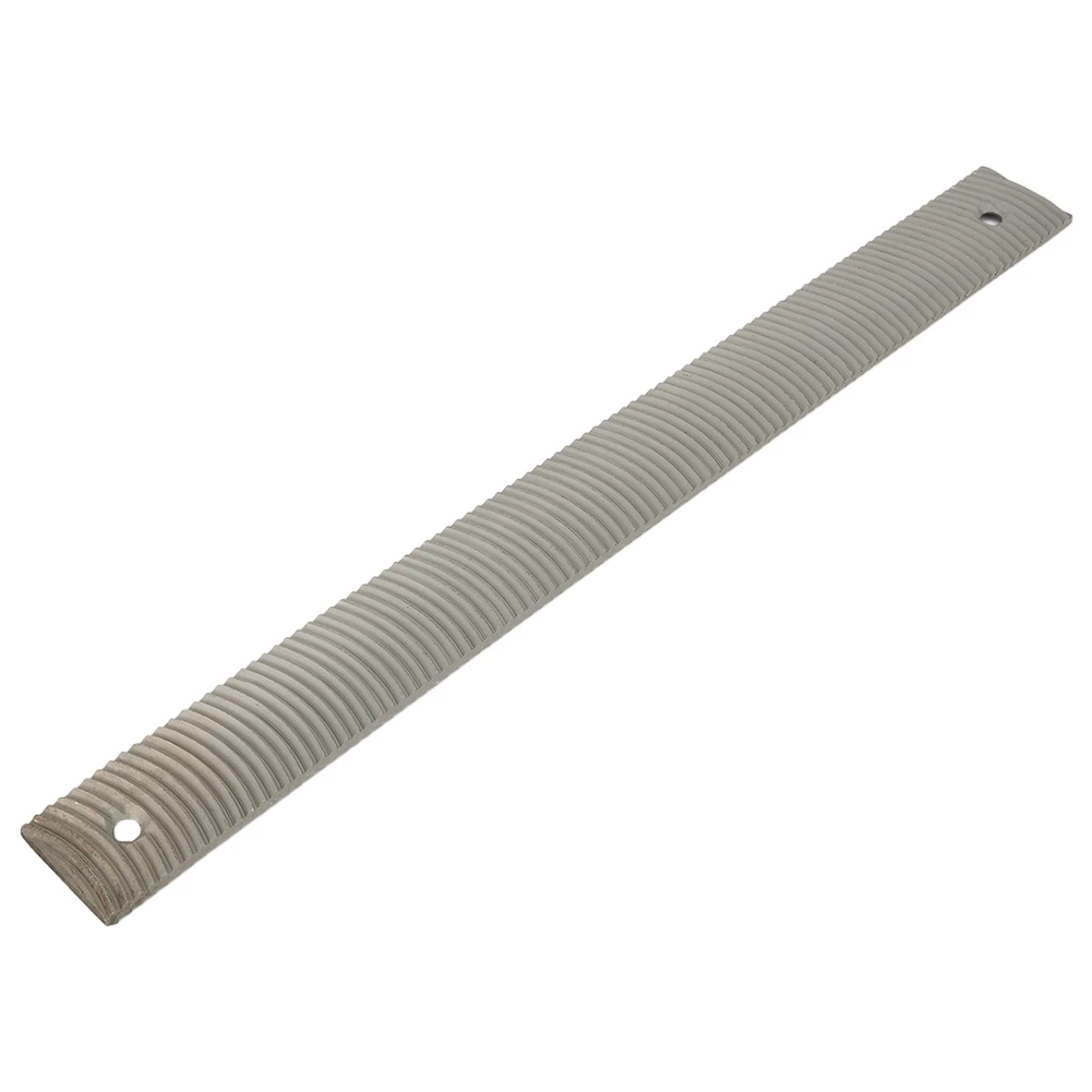 Feile Zähne Feile Heimwerkzeuge Karosserie gebogen Silber Stahl 1 PC 14 Zoll Feilenhalter Polierer Feilen für Sand flach Schön – Detail 26