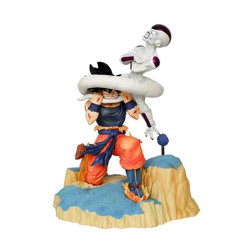 

Dragon Ball Anime Son Goku Bites Frieza Tail Figure Gk Collection Figurine Statue Pvc Model Decoration Toy Christmas Gifts
