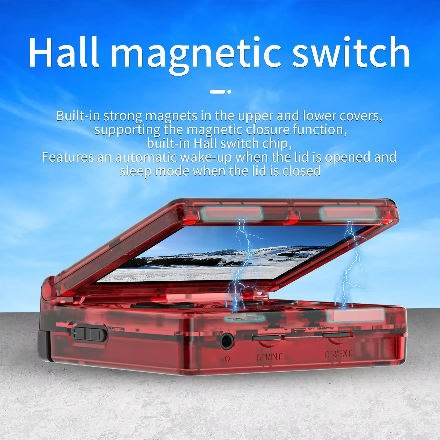 ANBERNIC RG35XXSP Flip Pocket Game Console 3.5-inch IPS 64-bit Linux 256G Portable Gamer Gift 3