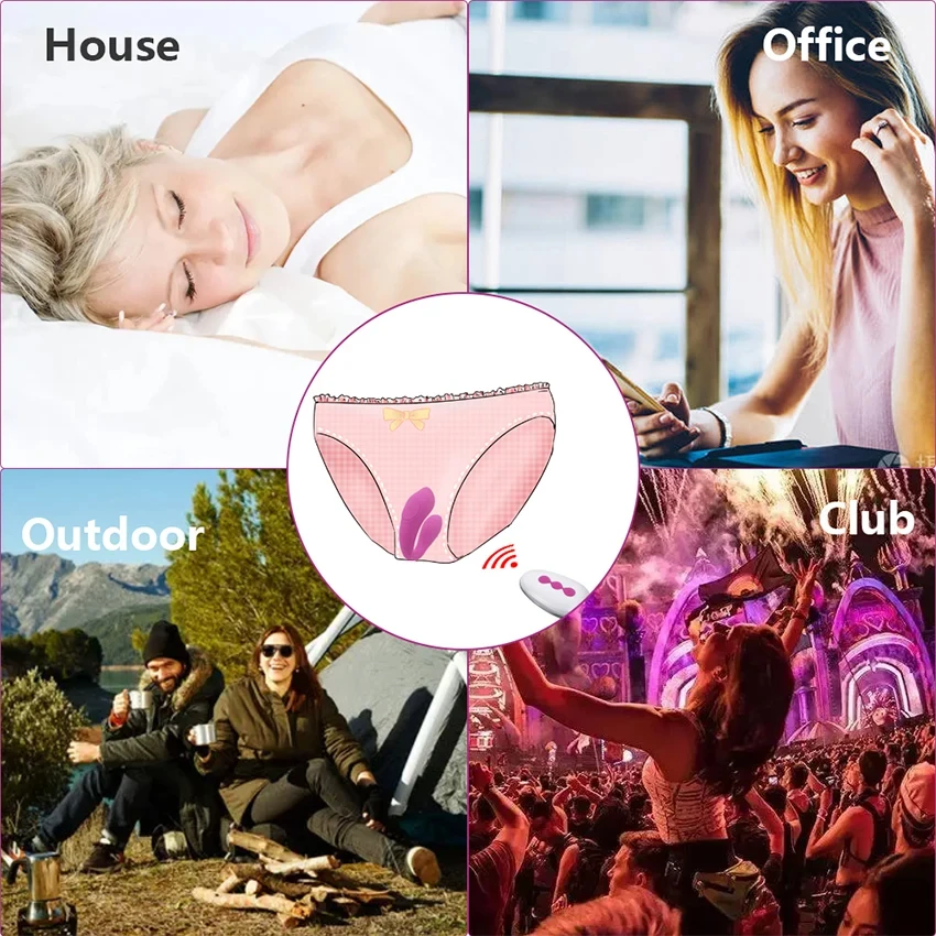 Powerful Sucking Wireless Remote Vibrator Wearable U Shaped Dildo Massager Dual Stimulation Adult Couple Sex Toys for Women 18